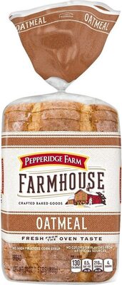 Farmhouse oatmeal bread