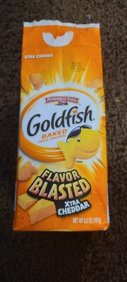 Goldfish flavor blasted xtra cheddar