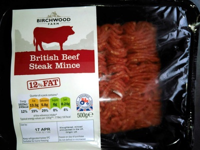 british beef steak mince
