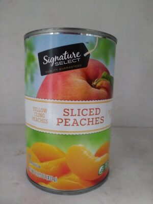 Peaches, Sliced Yellow Cling in Heavy Syrup