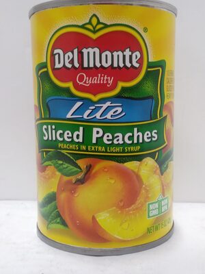 Peaches, Sliced Yellow Cling in Extra Light Syrup