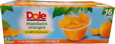 Mandarin oranges fruit cups ounce ounce