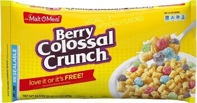Berry colossal crunch cereal