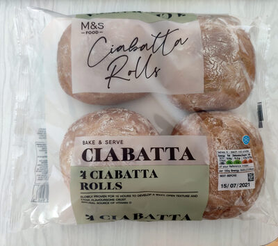 Ciabatta rolls