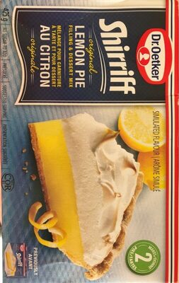 Mélange pour garniture à tarte au citron