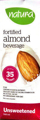 Unsweetened Fortified Almond Beverage
