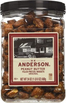Peanut butter nuggets pretzel