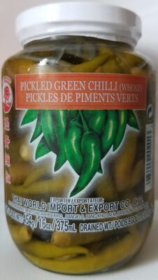 Pickled Green Chilli (Whole)