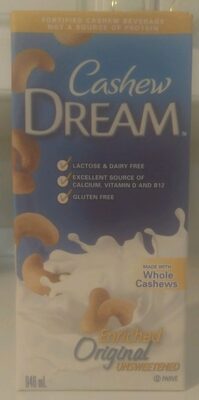Enriched Original Unsweetened Cashew Dream