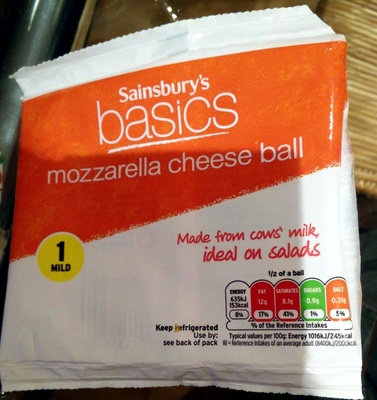 mozzarella cheese ball