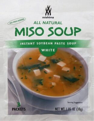 Soup instant white miso