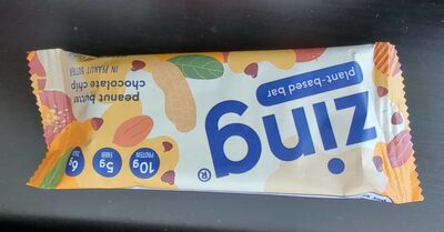 Zing vital energy nutrition bar peanut butter