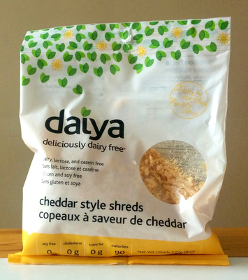 Cheddar style shreds- dairy free