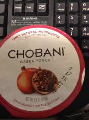 Greek yogurt with pomegranate
