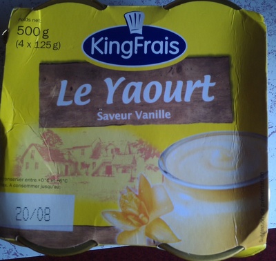 Yaourt à la vanille
