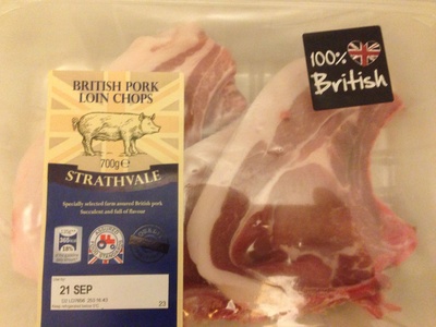 British Pork Loin Chops