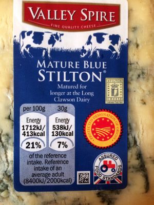 Mature blue Stilton