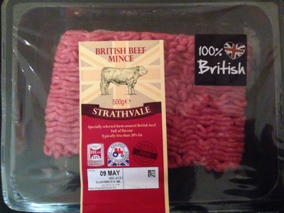 British beef mince