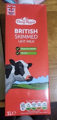 British skimmed milk