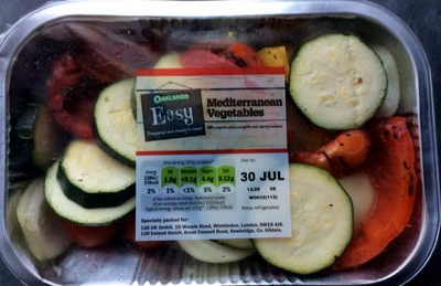 Mediterranean vegetables