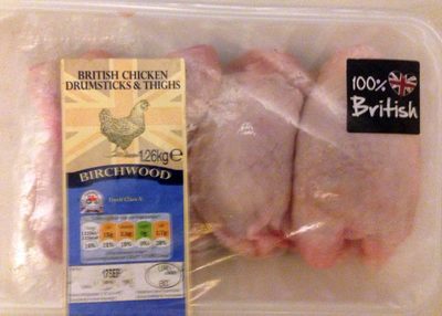 British chicken drumsticks & thighs