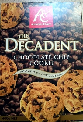 The Decadent chocolate Chip Cookie