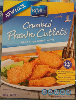 Crumbed Prawn Cutlets