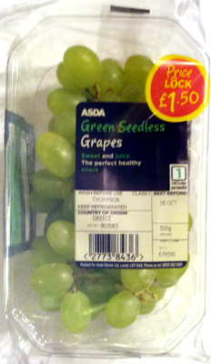 Green Seedless Grapes