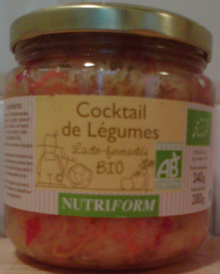 cocktail de légumes lacto-fermentés bio