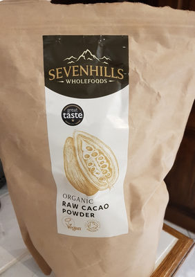Organic raw cacao powder