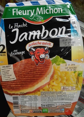 Le haché jambon au fromage la vache qui rit® - 2 pièces