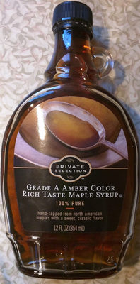 Grade A Amber Color Rich Taste Maple Syrup