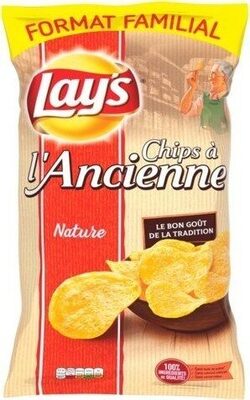 Chips à l'ancienne nature format familial