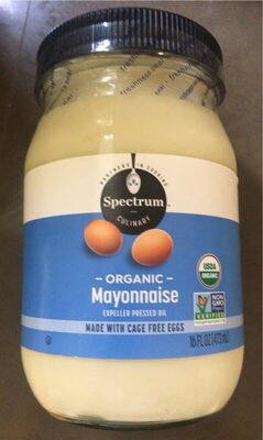 Spectrum, organic mayonnaise