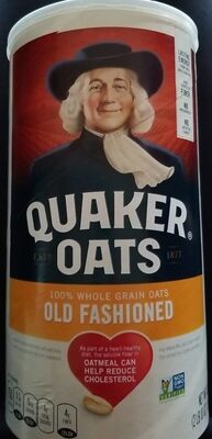 Old fashioned 100% whole grain oats, old fashioned