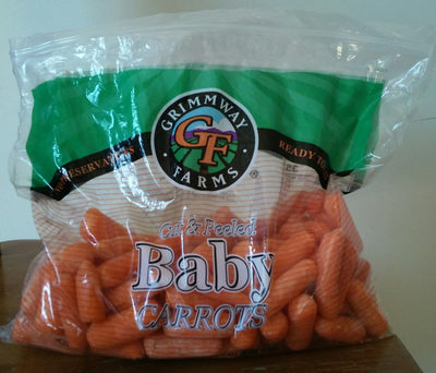 Peeled carrots