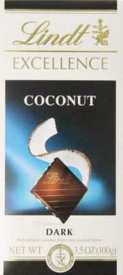 Lindt, excellence dark chocolate
