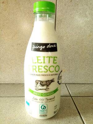 Leite Fresco Meio Gordo - Pingo Doce