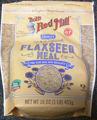 Premium whole ground flax seed meal