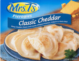 Classic cheddar sharp cheddar cheese and creamy whipped potatoes
