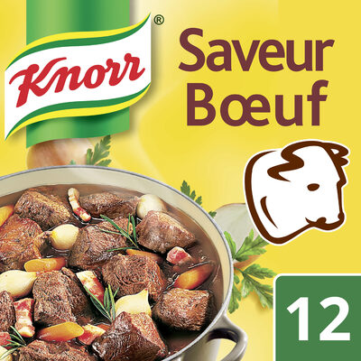 Knorr Bouillon Cube Bœuf 12 Cubes