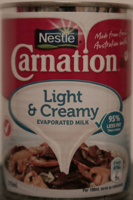 Nestle Carnation Light & Creamy Evaporated Milk