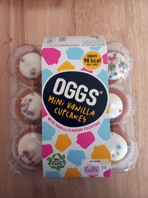 Mini vanilla cupcakes