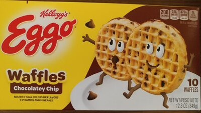 Kellog's Eggo Chocolatey Chip Waffles