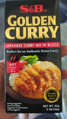 Curry, roux, hot