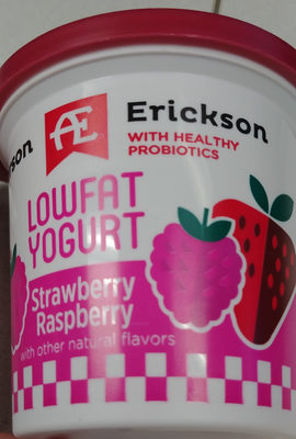 Strawberry Raspberry Low Fat Yogurt
