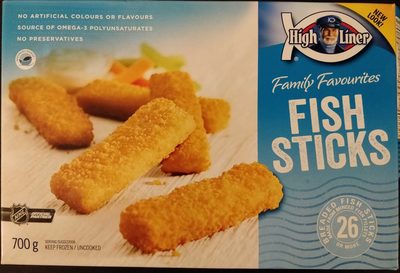 Crispy Breaded Fish Sticks