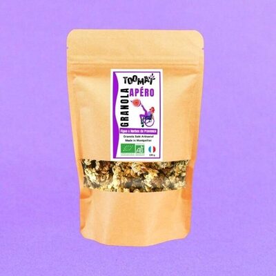 Granola Apéro Figue & Herbes de Provence - Toomaï - 120g