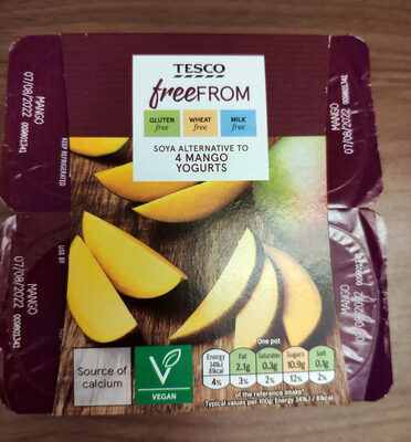 Mango yogurts