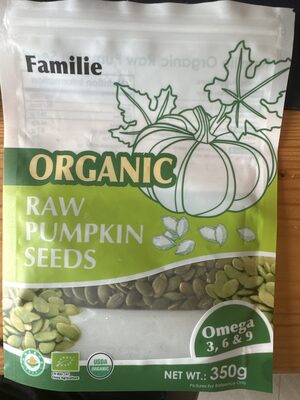Organic Raw Pumpkin Seeds